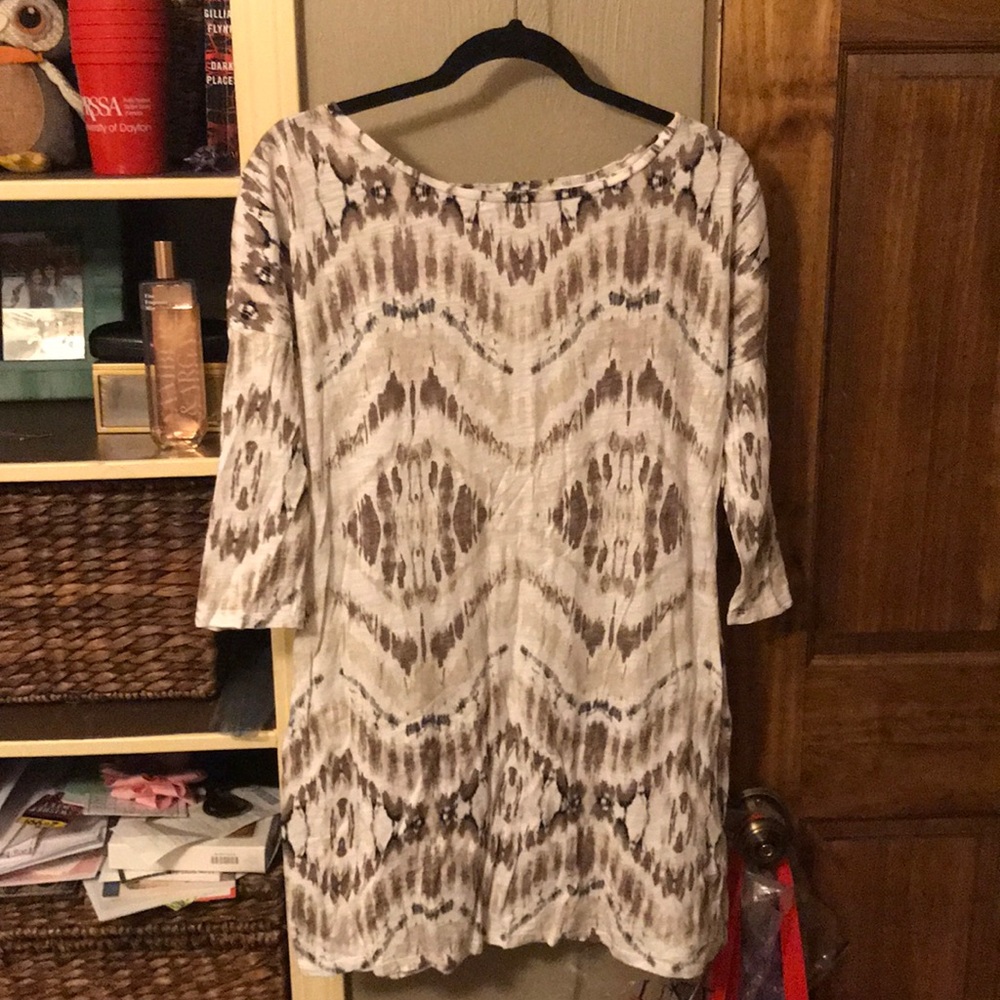 Express Aztec print dress